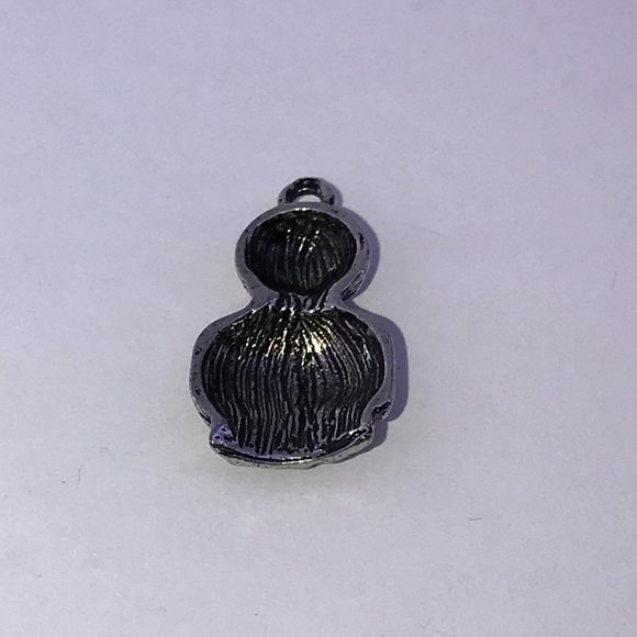 Cute Halloween Pewter Mummy Charm - Picture 2 of 4